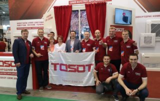 Звіт роботи команди Tosot Україна про виставку AQUATHERM 2019!
